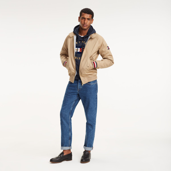 signature tape harrington jacket