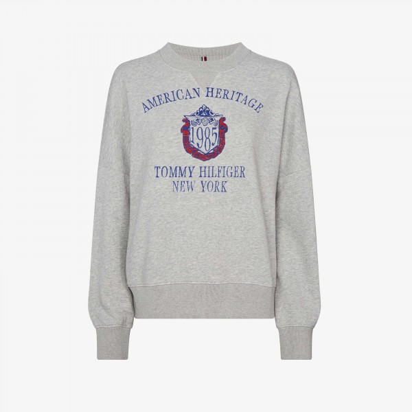 tommy hilfiger basic crew neck sweatshirt