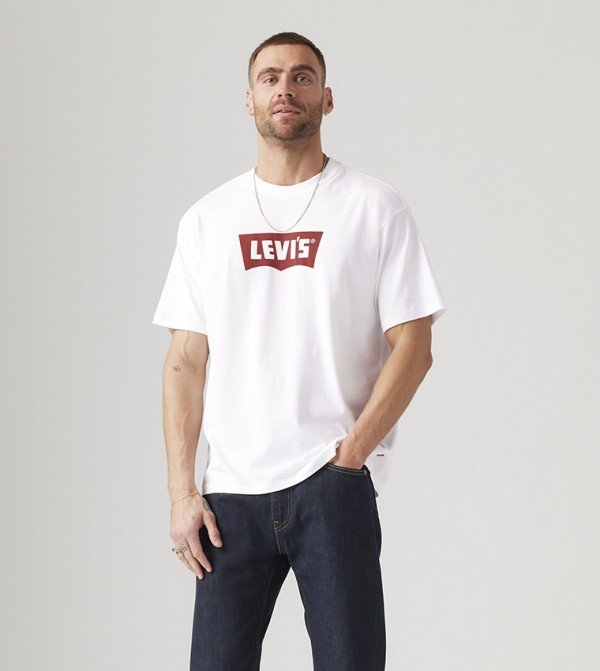 Levi's Levi's - White Round Neck T-Shirts