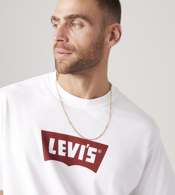 Levi's Levi's - White Round Neck T-Shirts