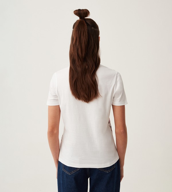 OVS  - White Casual T-Shirts
