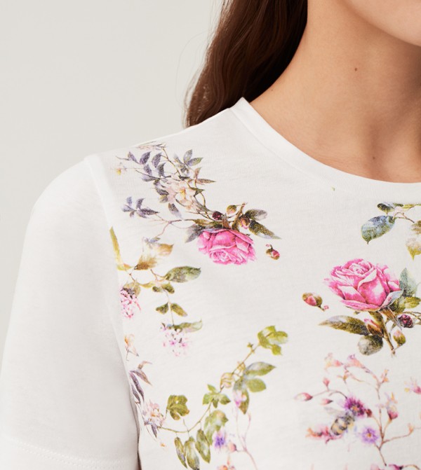 OVS  - White Casual T-Shirts
