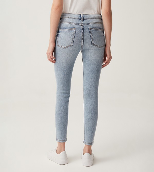 OVS  - Light Blue Skinny Fit Jeans