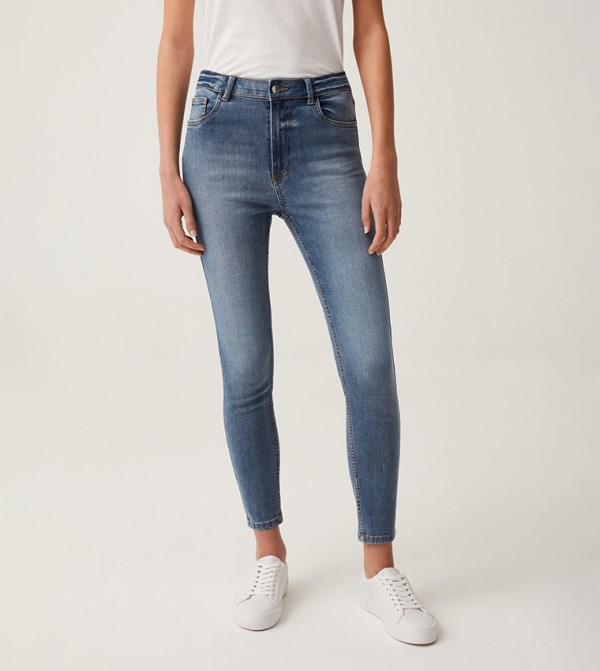 OVS  - Blue Skinny Fit Jeans