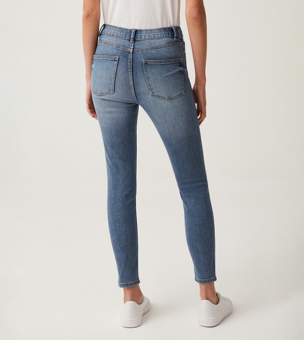 OVS  - Blue Skinny Fit Jeans