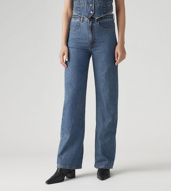 Levi's  four the classics ss25 - Blue Wide Leg Jeans