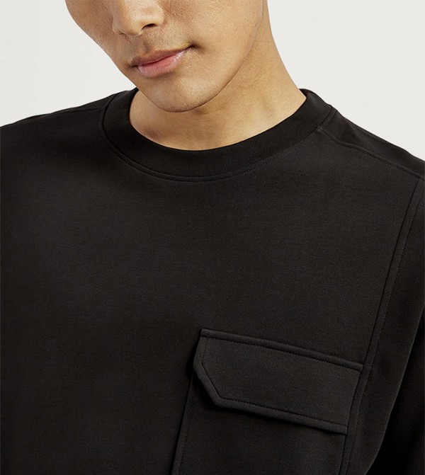ليفايز ليفايز - أسود Round Neck T-Shirts
