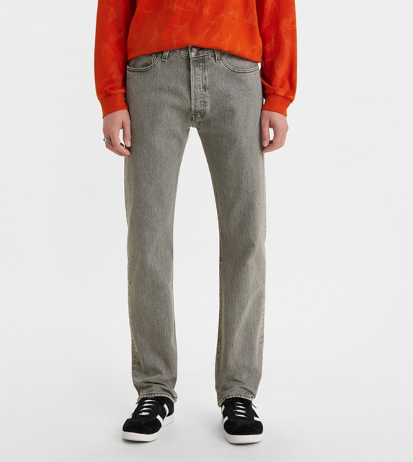 ليفايز  بناطيل جينز - رمادي Straight Jeans