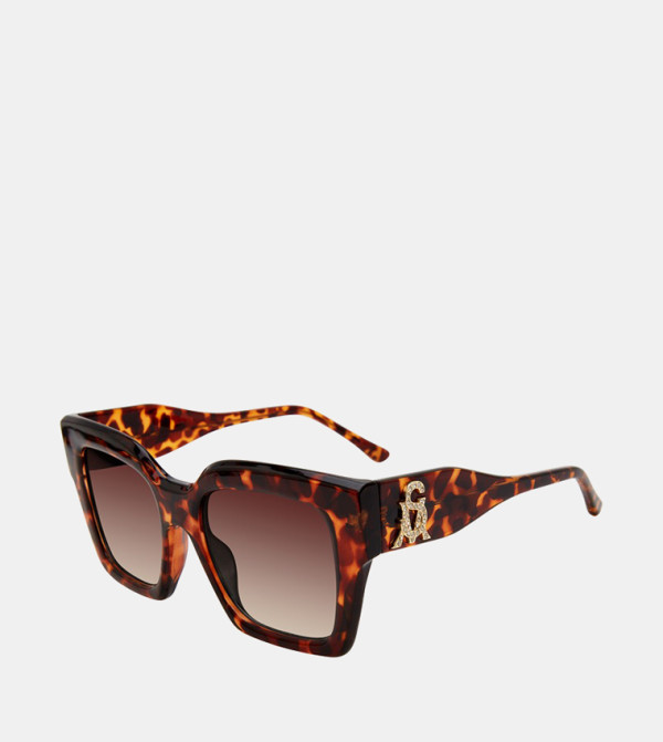 Steve Madden Steve Madden - Brown Square Sunglasses