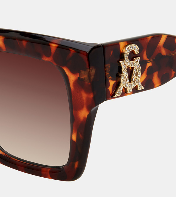 Steve Madden Steve Madden - Brown Square Sunglasses