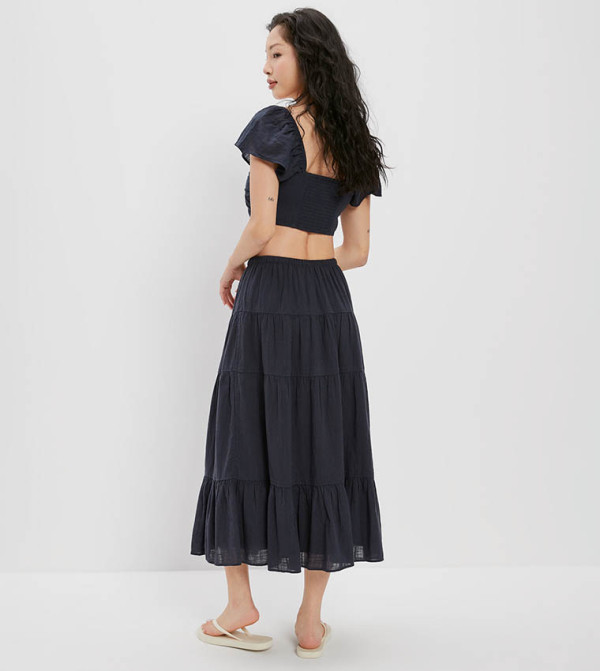 أميريكان أيغل أميريكان أيغل - أسود Midi Skirts