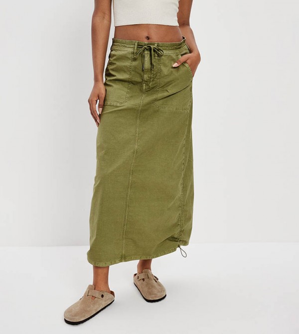 American Eagle American Eagle - Green Maxi Skirts