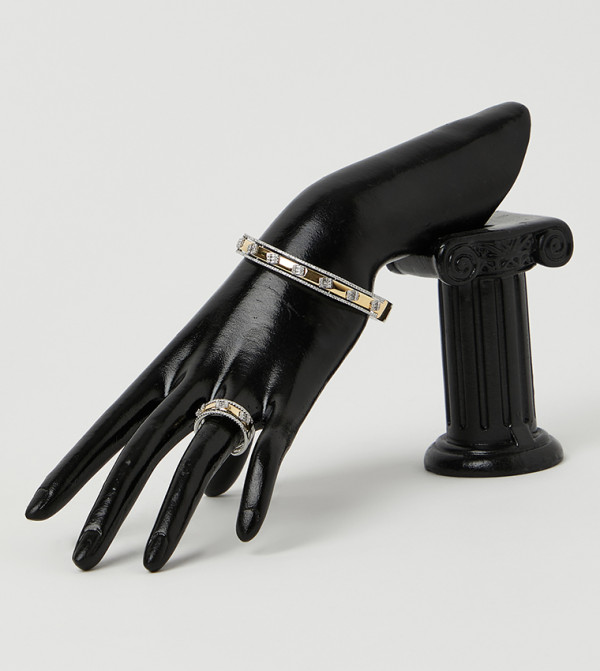 فايليت  مجوهرات - ذهبي أساور