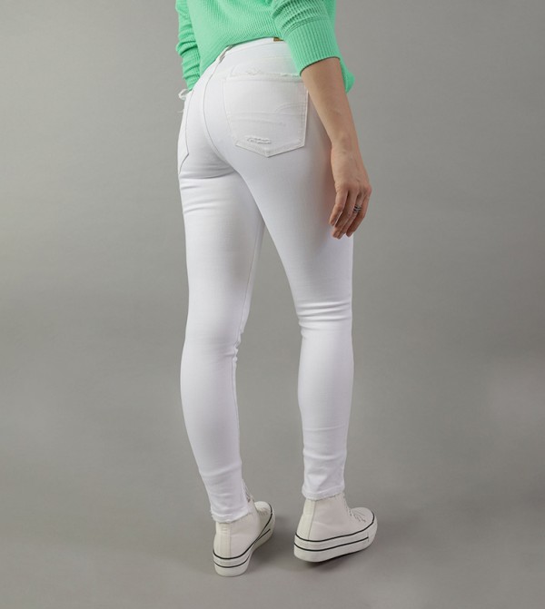 American Eagle  - White Skinny Fit Jeans