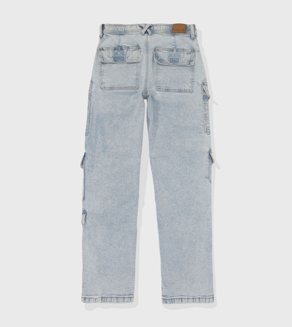 أميريكان أيغل أميريكان أيغل - أزرق Straight Jeans