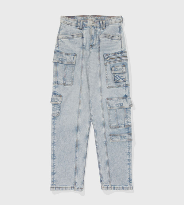 أميريكان أيغل أميريكان أيغل - أزرق Straight Jeans