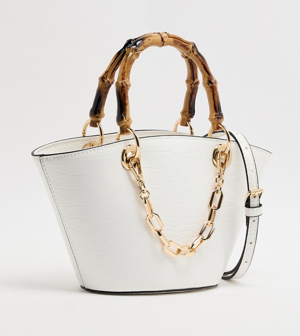 Aldo  Satchel Bags - White Satchel Bags