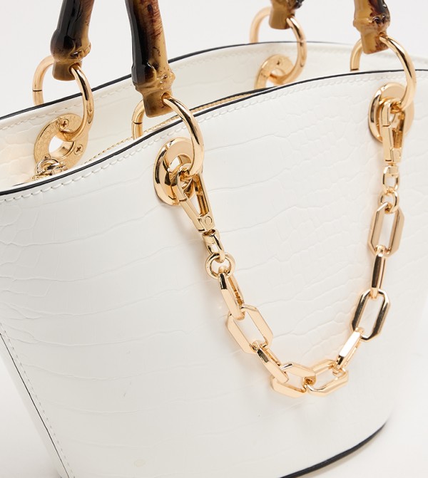 Aldo  Satchel Bags - White Satchel Bags