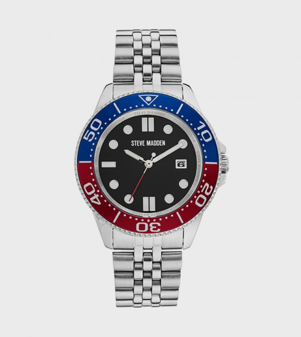 Steve Madden Watches - Silver Analog Watches