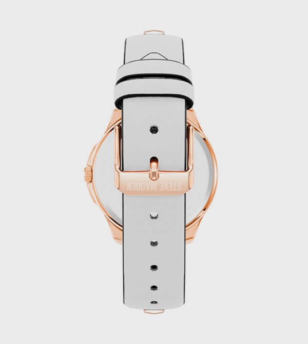 Steve Madden  Watches - White Analog Watches