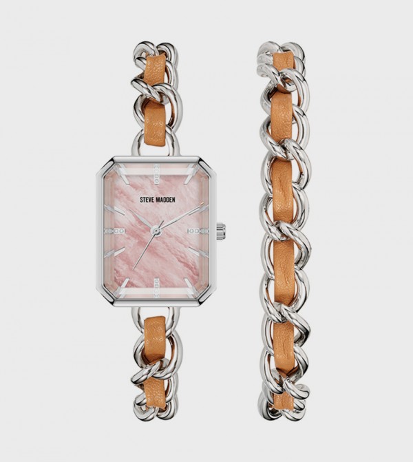 Steve Madden  Watches - White Analog Watches