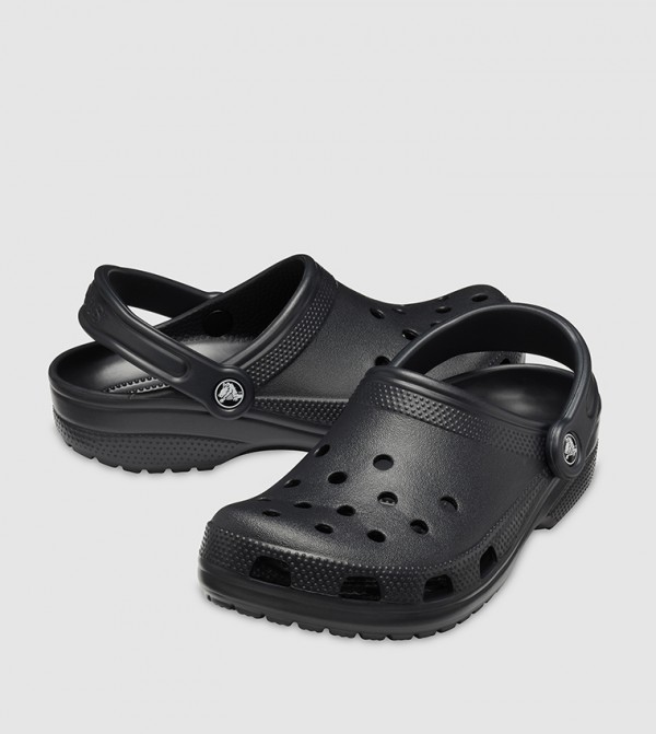 Crocs Warehouse UAE - Black clogs