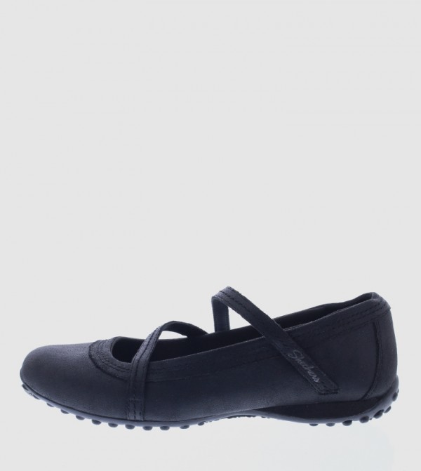 Skechers - Black Flat Sandals