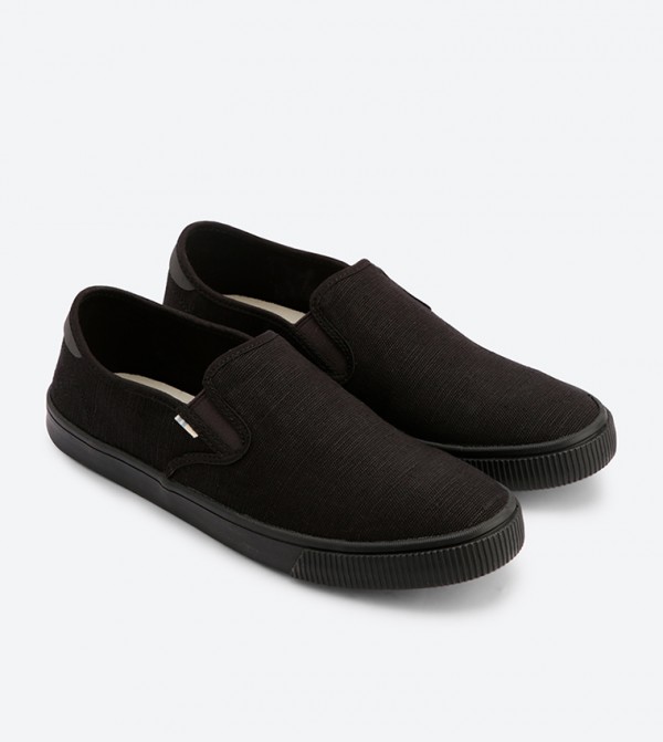 Toms Toms - Black Slip-ons