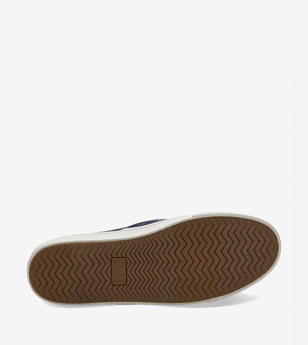 Toms men-enroute - Blue Slip-ons