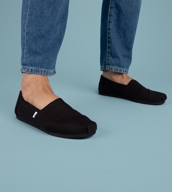 Toms Toms - Black Low Top