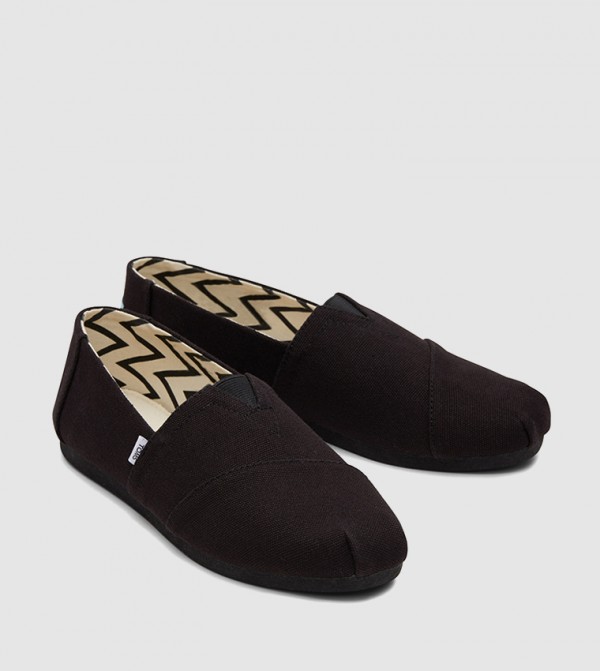 تومز تومز - أسود Loafers & Moccasins