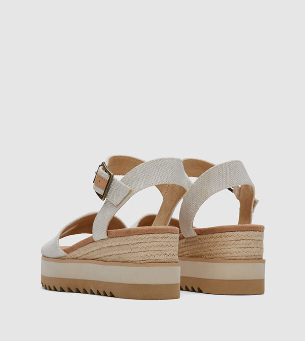 Toms  - Natural Heeled Sandals