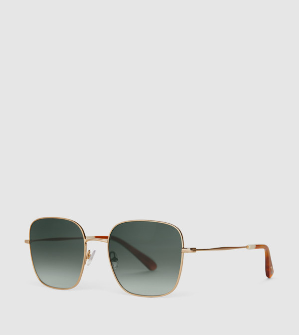 تومز  نظارات الشمسية - ذهبي Square Sunglasses
