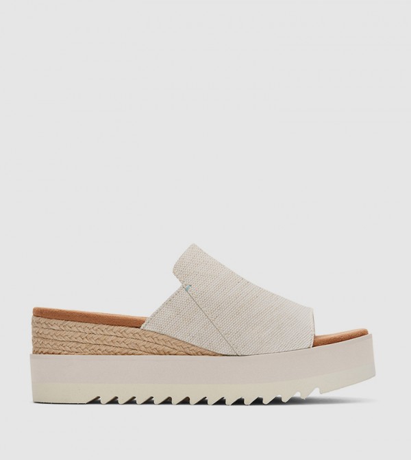 Toms Toms - Natural Wedge Sandals