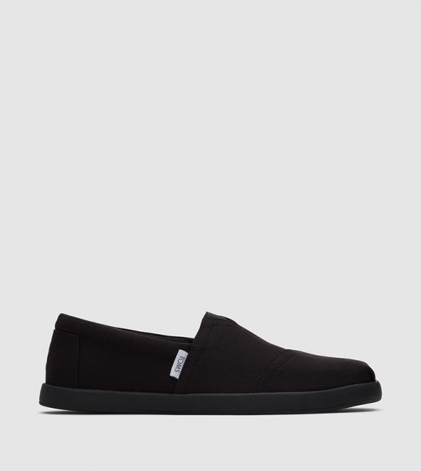Toms Toms - Black Casual Slip-ons