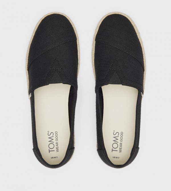 Toms Toms - Black Espadrilles