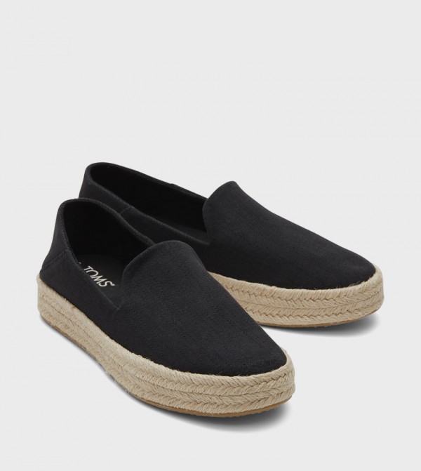 Toms Toms - Black Espadrilles