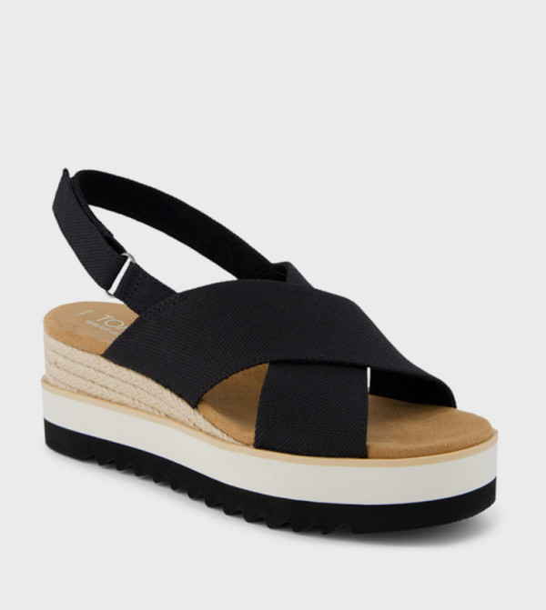 Toms  - Black Wedges