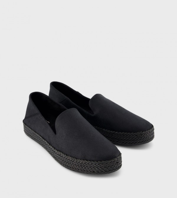 تومز تومز - أسود أحذية إسبادريل