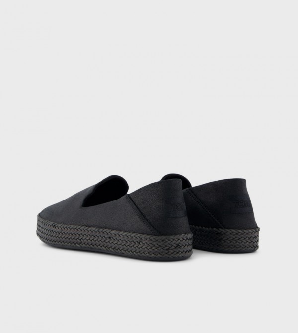 تومز تومز - أسود أحذية إسبادريل