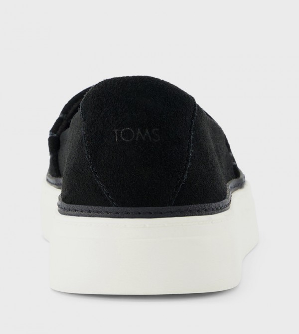 Toms - Black Casual Slip-ons