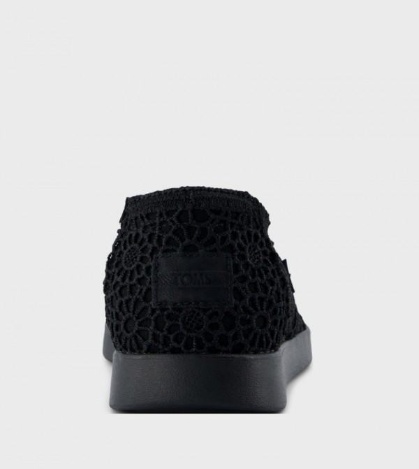 Toms  Slip-Ons - Black Casual Slip-ons