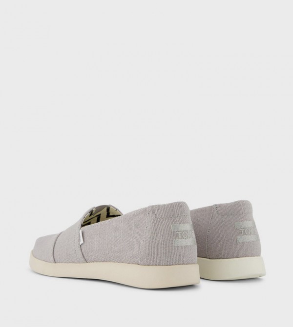 Toms Toms - Grey Casual Slip-ons