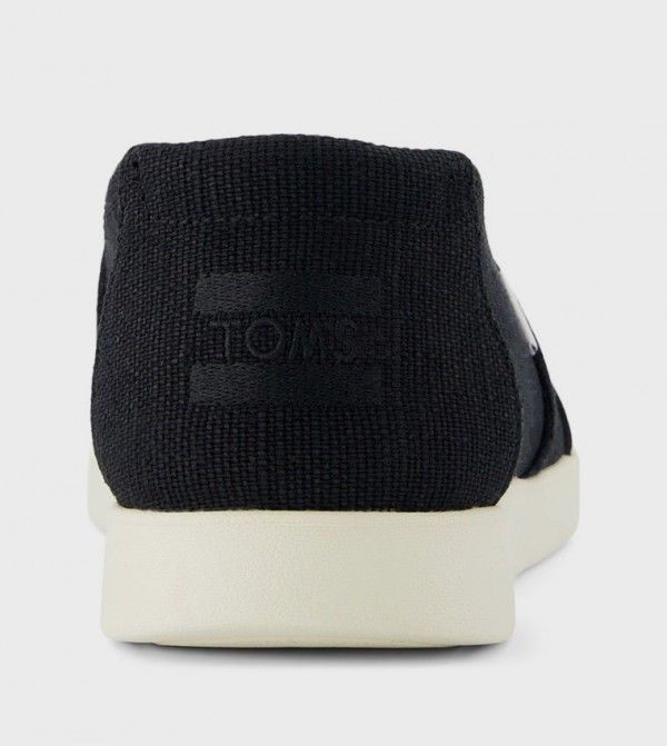 Toms Toms - Black Casual Slip-ons