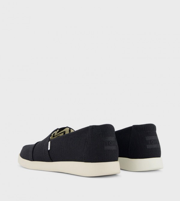 Toms Toms - Black Casual Slip-ons