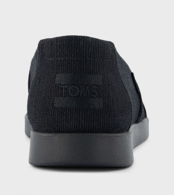 Toms Toms - Black Casual Slip-ons