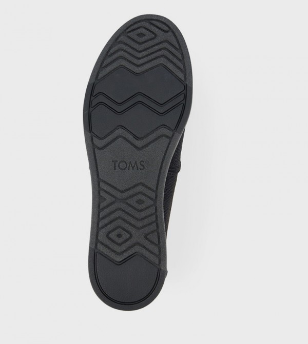 Toms Toms - Black Casual Slip-ons