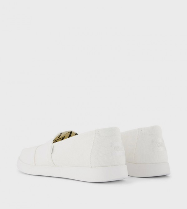 تومز تومز - أبيض Casual Slip-ons
