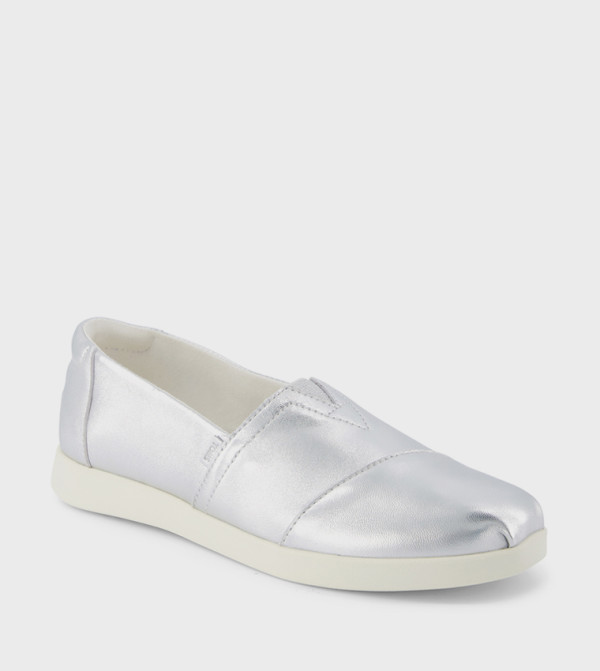 Toms Toms - Silver Casual Slip-ons