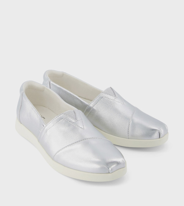 Toms Toms - Silver Casual Slip-ons